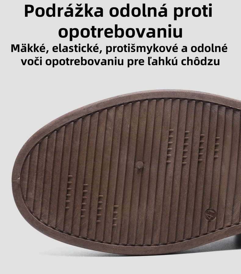 【🎁 Dnes zľava 50% - nenechajte si to ujsť】 Ortopedická obuv s ergonomickým dizajnom - kvalitná koža + ručné šitie 👞