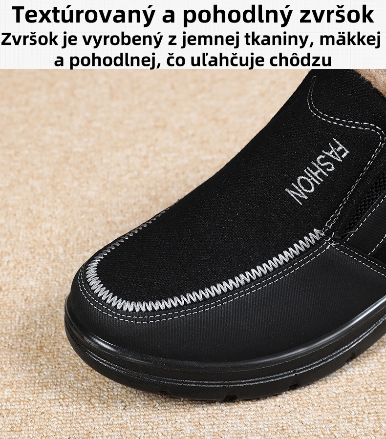 【🔥Dnes zľava 50 % – nenechajte si to ujsť】Ergonomicky navrhnuté kožené topánky – zimná vlnená podšívka + ručné šitie👞
