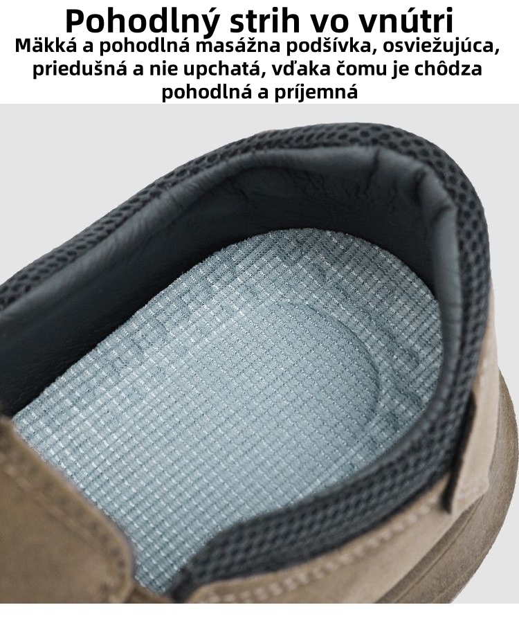 【🔥Dnes zľava 50 % - nepremeškajte to】 Ergonomicky navrhnutá ortopedická obuv - zimná vlnená podšívka + ručne šité 👞