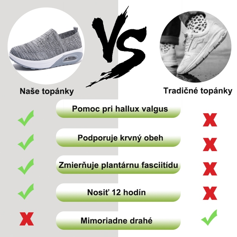 🔥 50% zľava na obmedzený čas - nepremeškajte túto príležitosť ⏰ Pohodlná ortopedická obuv 👞 - Zmiernite bolesti nôh a chrbta - Ergonomický dizajn