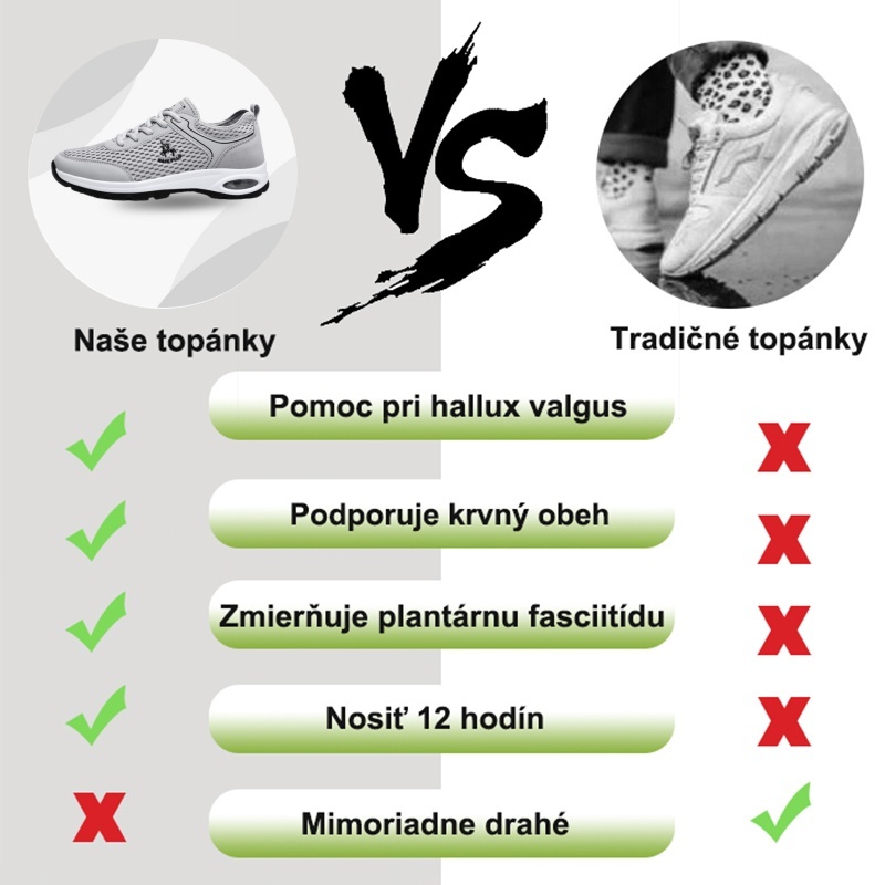 🔥 50% zľava na obmedzený čas - nepremeškajte túto príležitosť ⏰ Pohodlná ortopedická obuv 👞 - Zmiernite bolesti nôh a chrbta - Ergonomický dizajn