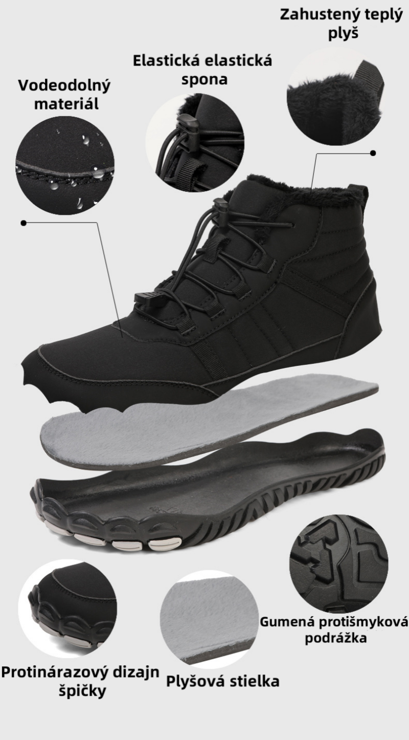 🔥 (Posledný deň) 50% zľava 🎁 Zimná teplá ortopedická obuv - Účinne zmierňuje bolesti nôh - Ergonómia