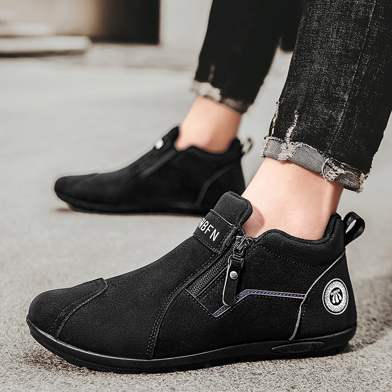 Pohodlné semišové topánky