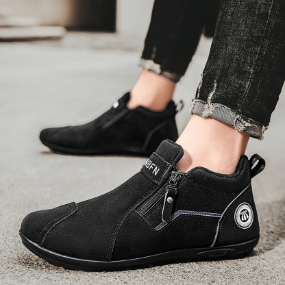 Pohodlné semišové topánky