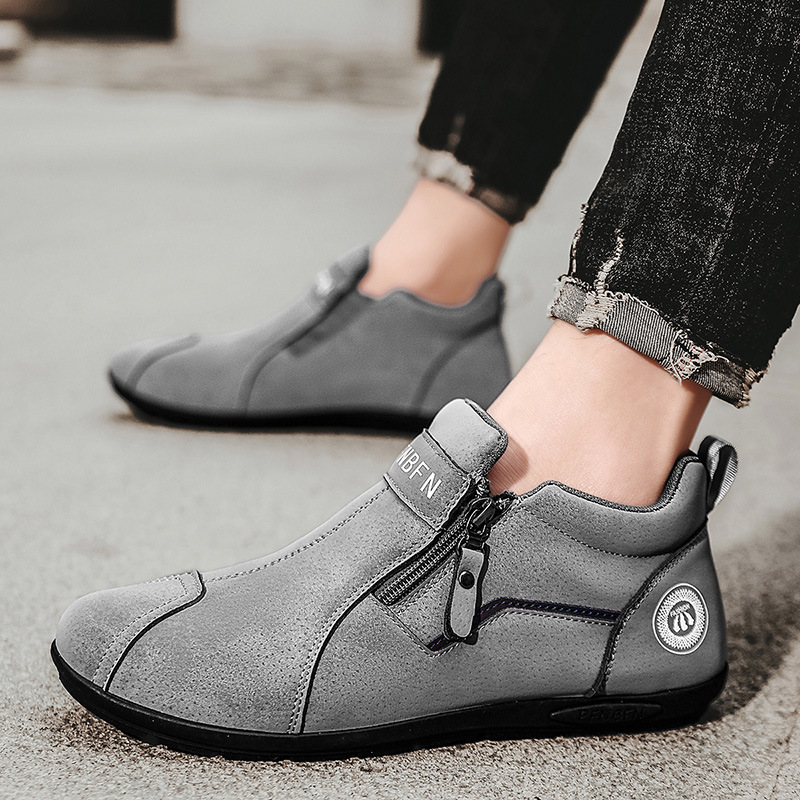 Pohodlné semišové topánky