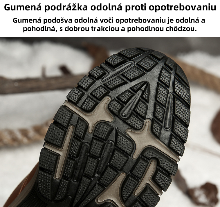 🔥 (Posledný deň) 50% zľava 🎁 Pánska teplá zimná ortopedická obuv - Účinne zmierňuje bolesti nôh - Ergonómia