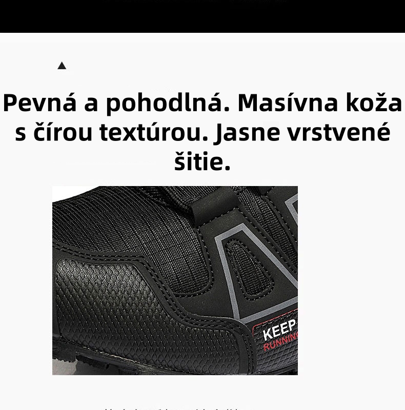 [⏰Dnes 50% zľava - Nenechajte si to ujsť] Ergonomické turistické topánky - prémiová koža + ručne šité 👞