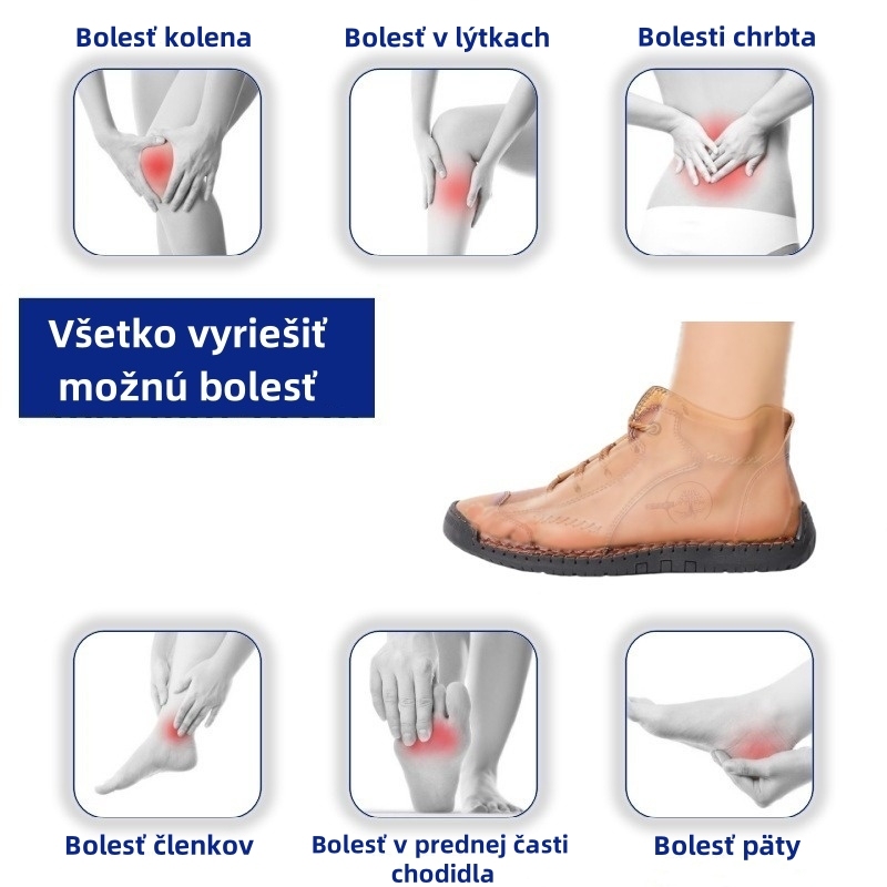 ⏰Dnes zľava 50% - Kvalitné pánske ortopedické topánky z pravej kože👞Pohodlné✅Zmiernenie bolesti nôh, účinné do troch dní