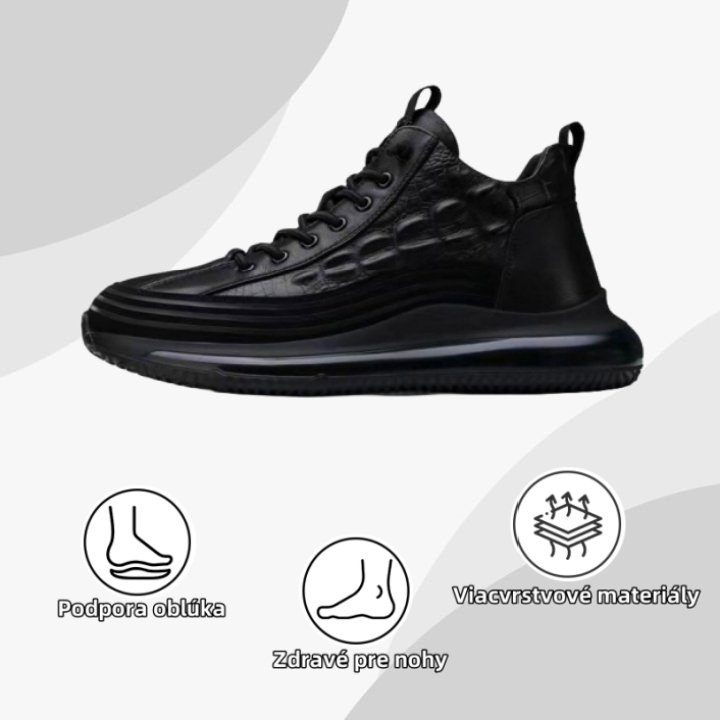 【🎁 Dnes zľava 50% - nenechajte si to ujsť】 Ortopedická obuv s ergonomickým dizajnom - kvalitná koža + ručné šitie 👞