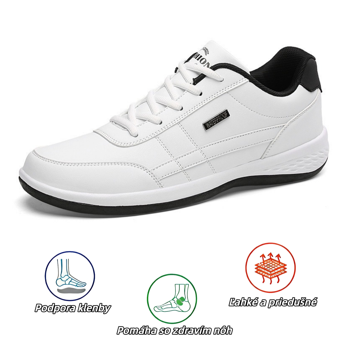 🎄 Vianočný super výpredaj: zľava 70 % – Nenechajte si to ujsť! 👍🏻 Vylepšená pánska ortopedická obuv, vodeodolná a protišmyková ✅ – účinne zmierňuje bolesť nôh.