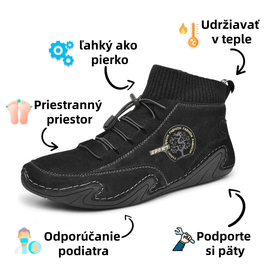 🎁Skorý zimný predpredaj - 50% zľava - Pánske zimné teplé a pohodlné topánky🥾 - Ergonomický dizajn
