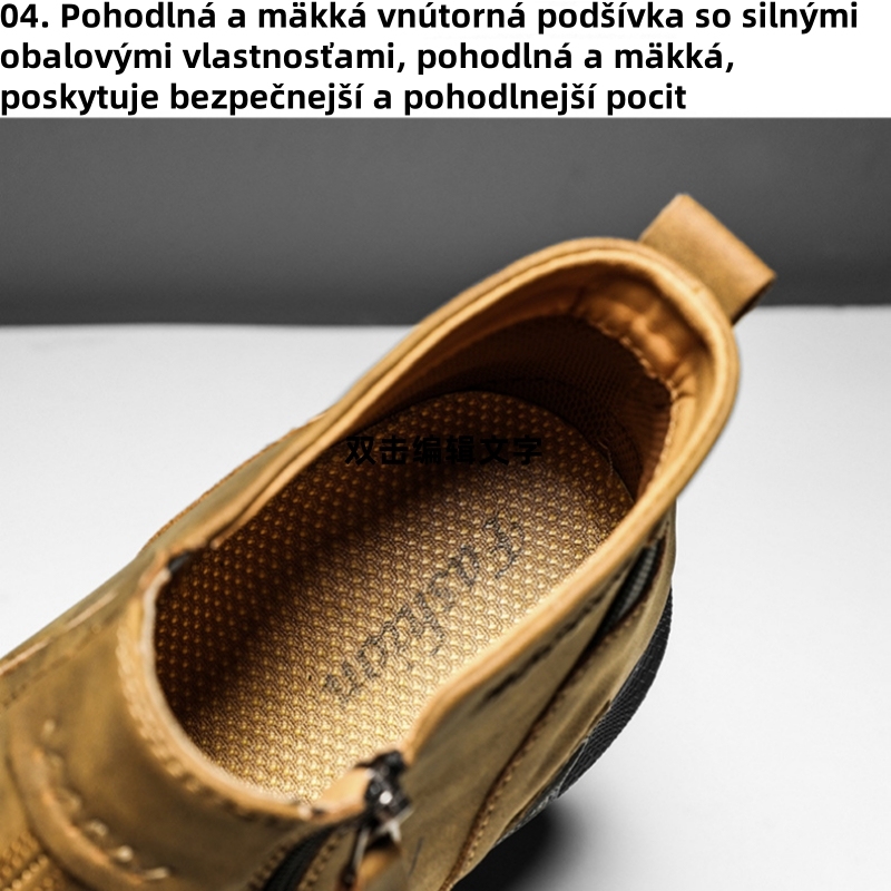 【🎁Dnes zľava 50% – nenechajte si to ujsť】 Ergonomicky navrhnutá zimná teplá ortopedická obuv – kvalitná koža + ručné šitie 👞