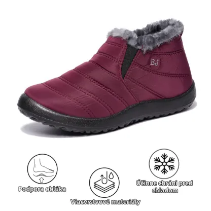 【🎁50% zľava dnes - Nenechajte si to ujsť】Ergonomicky tvarovaná zimná obuv - protišmyková, vodeodolná a teplá👞-unisex