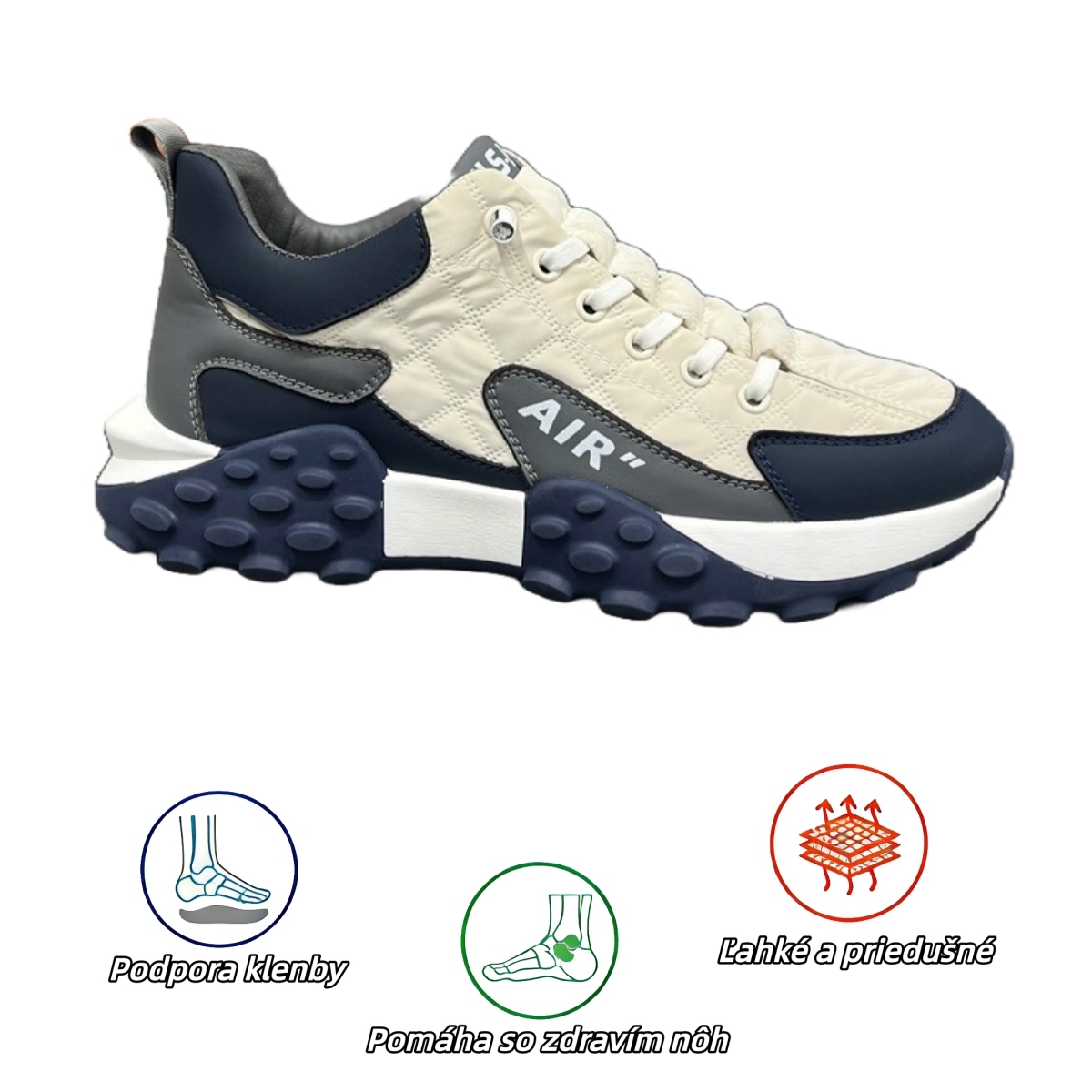 (🔥Posledný deň so zľavou 50 % – nenechajte si to ujsť!) Vylepšená ergonomická ortopedická obuv – ľahko sa zbavte bolesti nôh 👞