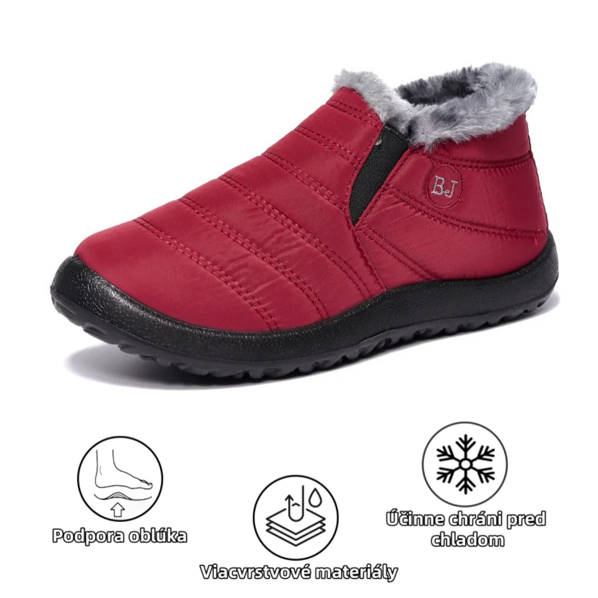 【🎁50% zľava dnes - Nenechajte si to ujsť】Ergonomicky tvarovaná zimná obuv - protišmyková, vodeodolná a teplá👞-unisex