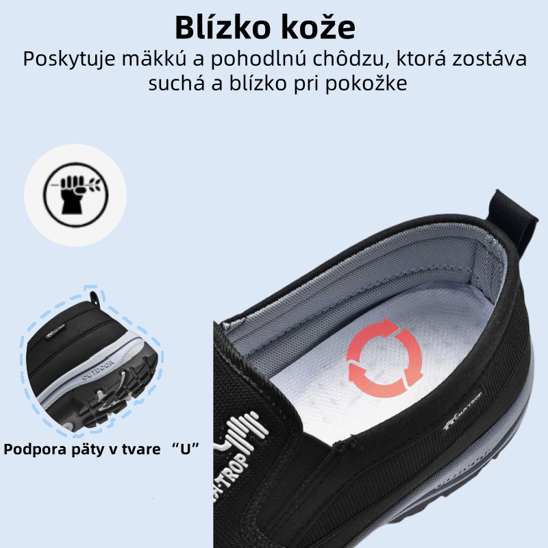 🔥 (Posledný deň) Časovo obmedzená zľava 50 %: Nepremeškajte túto príležitosť ⏰ Priedušná pánska ortopedická obuv 👞 - Odstráňte bolesti nôh a chrbta - Ergonomický dizajn