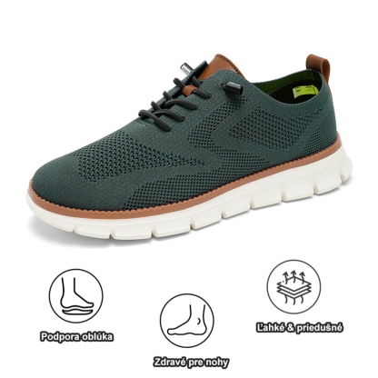 ⏰Dnes zľava 50 %, nenechajte si to ujsť! Ergonomická ortopedická obuv, elegantný britský štýl, priedušná + ručne šitá