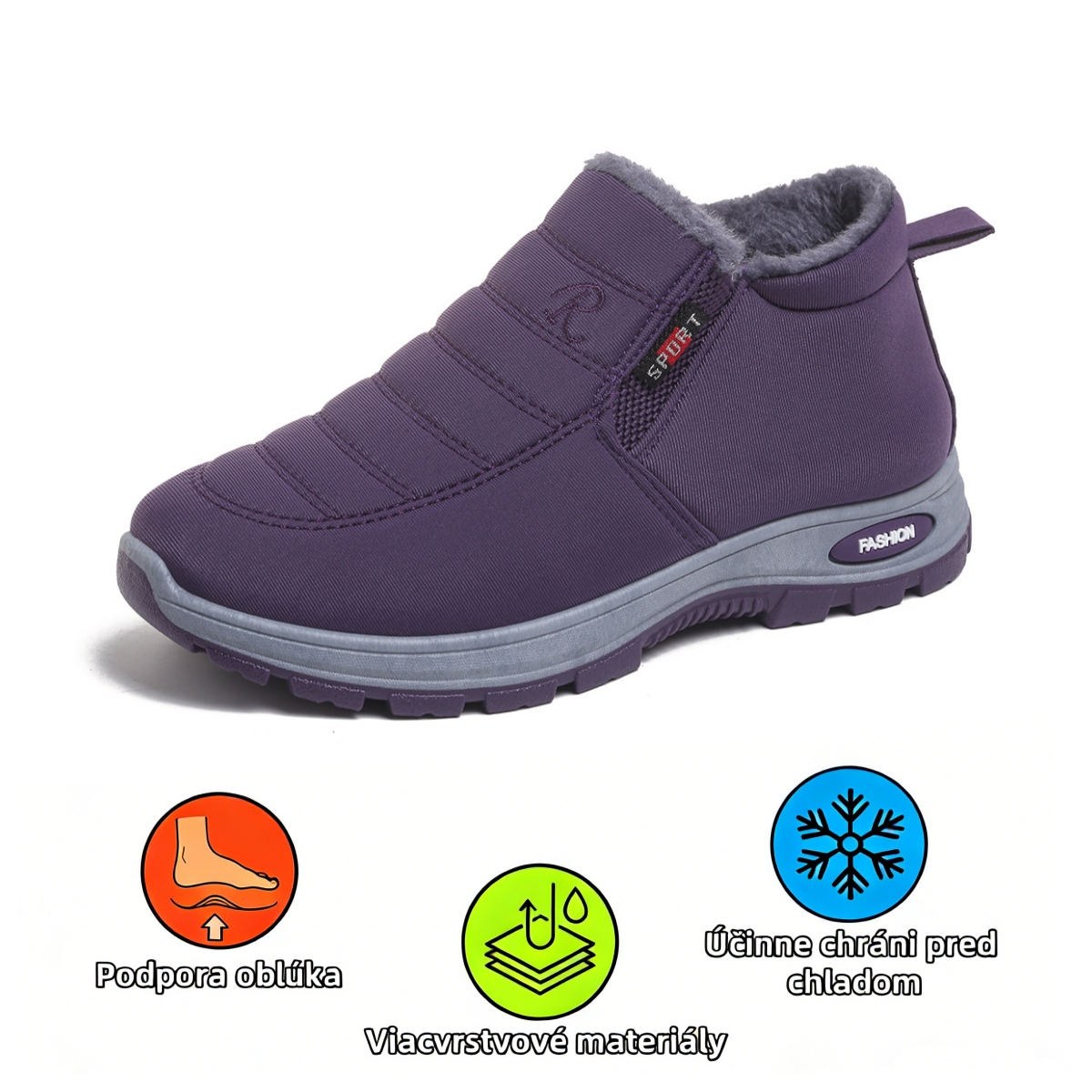 【❗️Dnešná špeciálna ponuka - zľava 70 % - Nenechajte si ju ujsť】Ergonomické vlnené čižmy - ✅️Korigujú držanie tela pri chôdzi - Teplé, odolné, vodeodolné a protišmykové👞