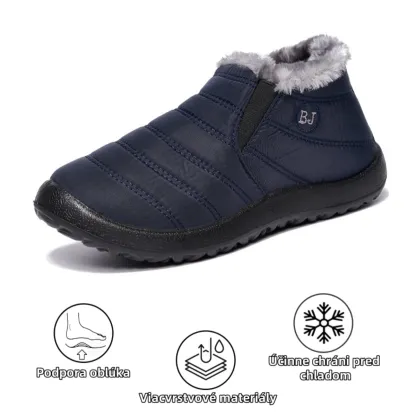 【🎁50% zľava dnes - Nenechajte si to ujsť】Ergonomicky tvarovaná zimná obuv - protišmyková, vodeodolná a teplá👞-unisex