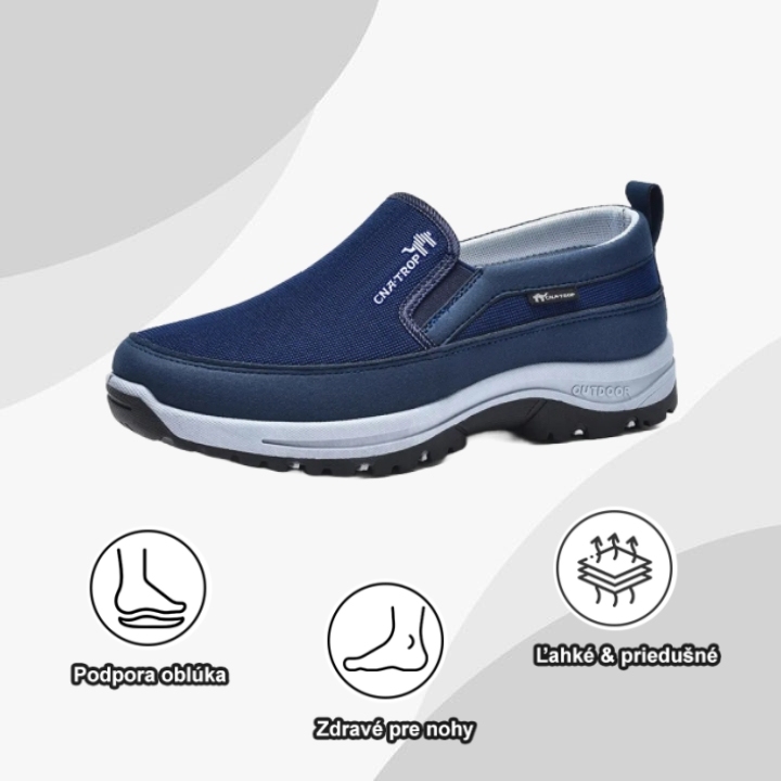 🔥 (Posledný deň) Časovo obmedzená zľava 50 %: Nepremeškajte túto príležitosť ⏰ Priedušná pánska ortopedická obuv 👞 - Odstráňte bolesti nôh a chrbta - Ergonomický dizajn