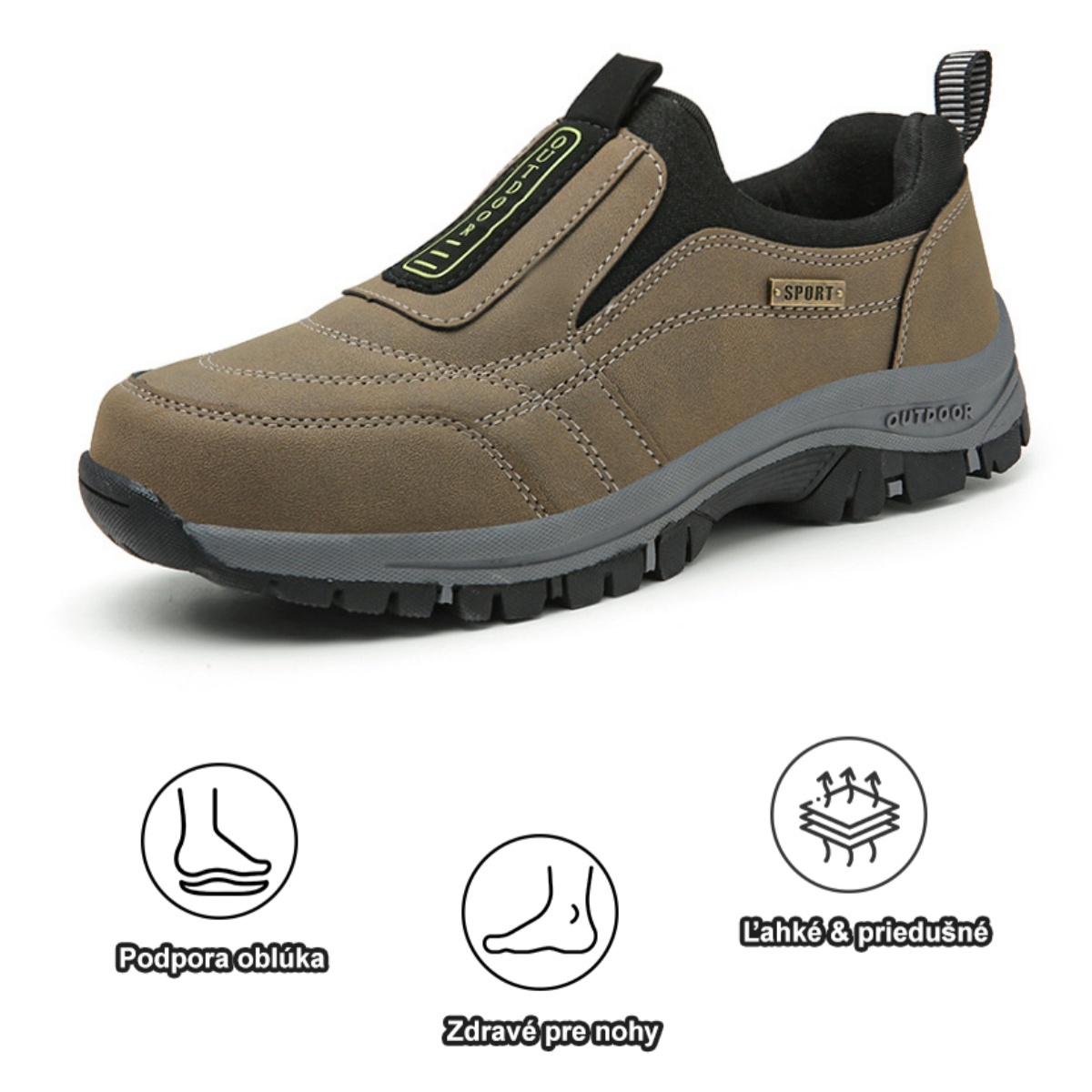 【🔥Dnes zľava 50 % – nenechajte si to ujsť】 Ergonomicky navrhnutá ortopedická obuv – ľahko sa zbavíte bolesti nôh👞