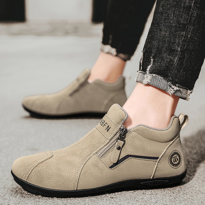 Pohodlné semišové topánky