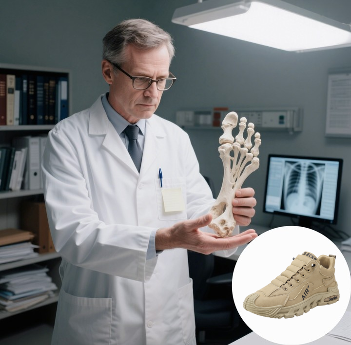 [⏰50% reducere astăzi - nu ratați] Ghete de drumeție ergonomice - Calmează picioarele dureroase - Piele italiană selectată