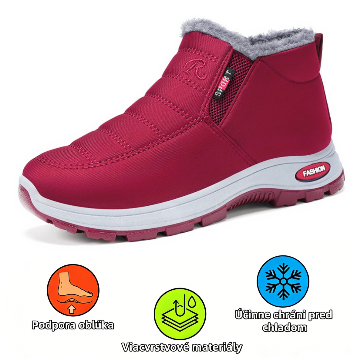 【❗️Dnešná špeciálna ponuka - zľava 70 % - Nenechajte si ju ujsť】Ergonomické vlnené čižmy - ✅️Korigujú držanie tela pri chôdzi - Teplé, odolné, vodeodolné a protišmykové👞