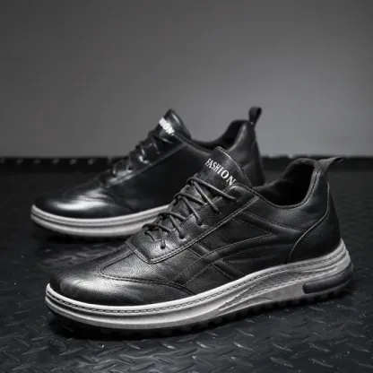 (🔥50% discount on the last day - ending soon) Men's handmade genuine leather orthopedic shoes, comfortable, arch support, helps with correct walking posture