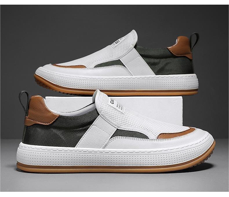 (🔥50% discount on the last day - ending soon) Men's handmade orthopedic shoes, breathable, anti-foot odor, comfortable, arch support, helps with correct walking posture