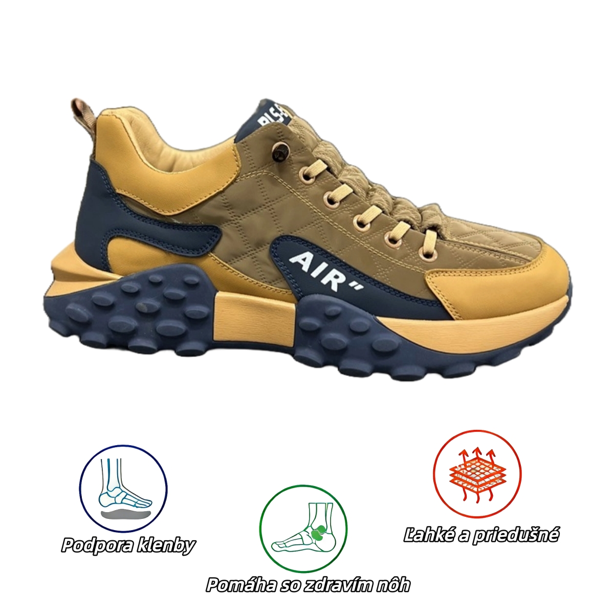 (🔥Posledný deň so zľavou 50 % – nenechajte si to ujsť!) Vylepšená ergonomická ortopedická obuv – ľahko sa zbavte bolesti nôh 👞