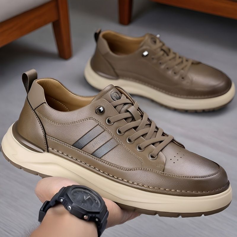 🔷 Dnes zľava 70 % – Nenechajte si to ujsť! ⬛ – Novovyvinuté ortopedické austrálske kožené topánky, mäkké, pohodlné, vodeodolné a protišmykové 🦶 – Zmierňujú bolesť nôh