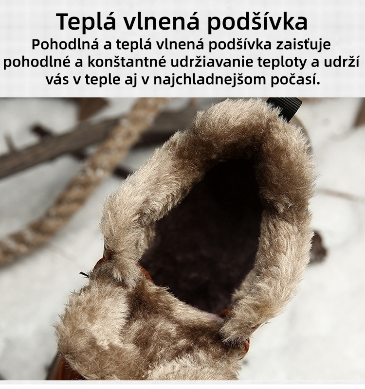 ⏰ Len dnes: 70 % zľava – nenechajte si ujsť! 🐂 Vylepšené ortopedické zimné topánky pre mužov, vyrobené z pravej austrálskej hovädzej kože a ovčej vlny. 👞 Ručne šité ✅ – Účinne zmierňujú nepohodlie nôh.