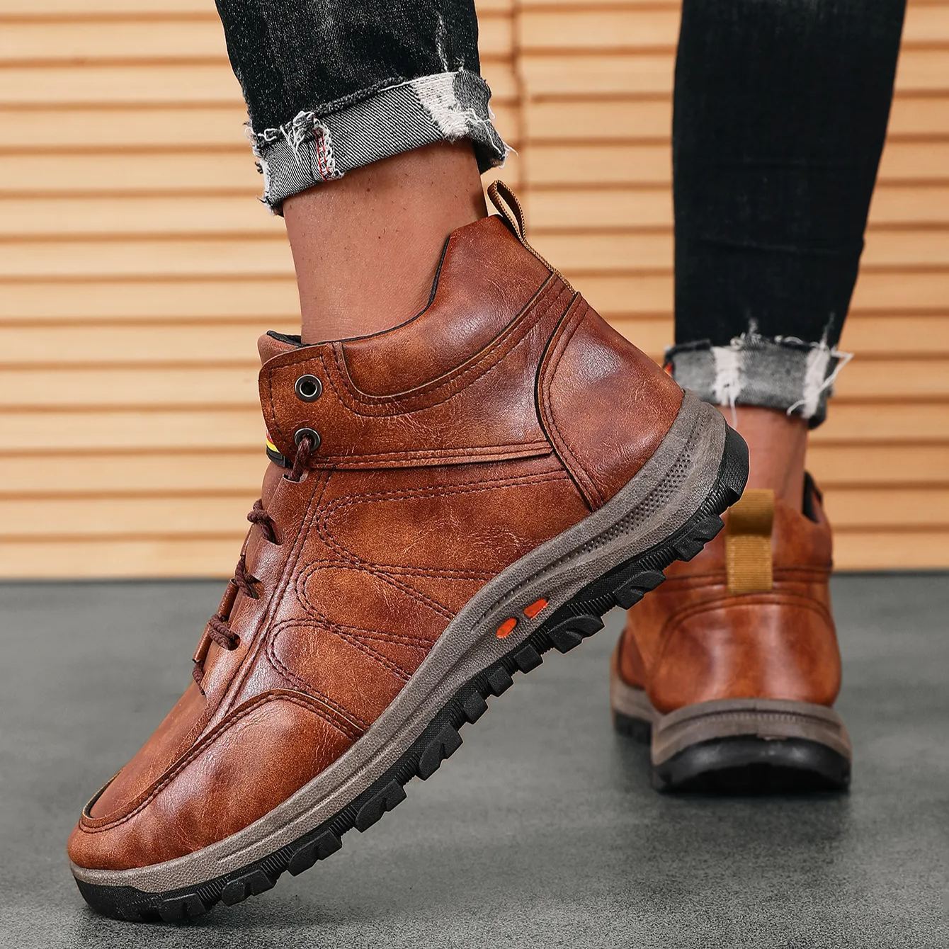 【🔥Dnes zľava 50 % – nenechajte si to ujsť】 Ergonomicky navrhnutá ortopedická obuv – kvalitná koža + ručné šitie 👞