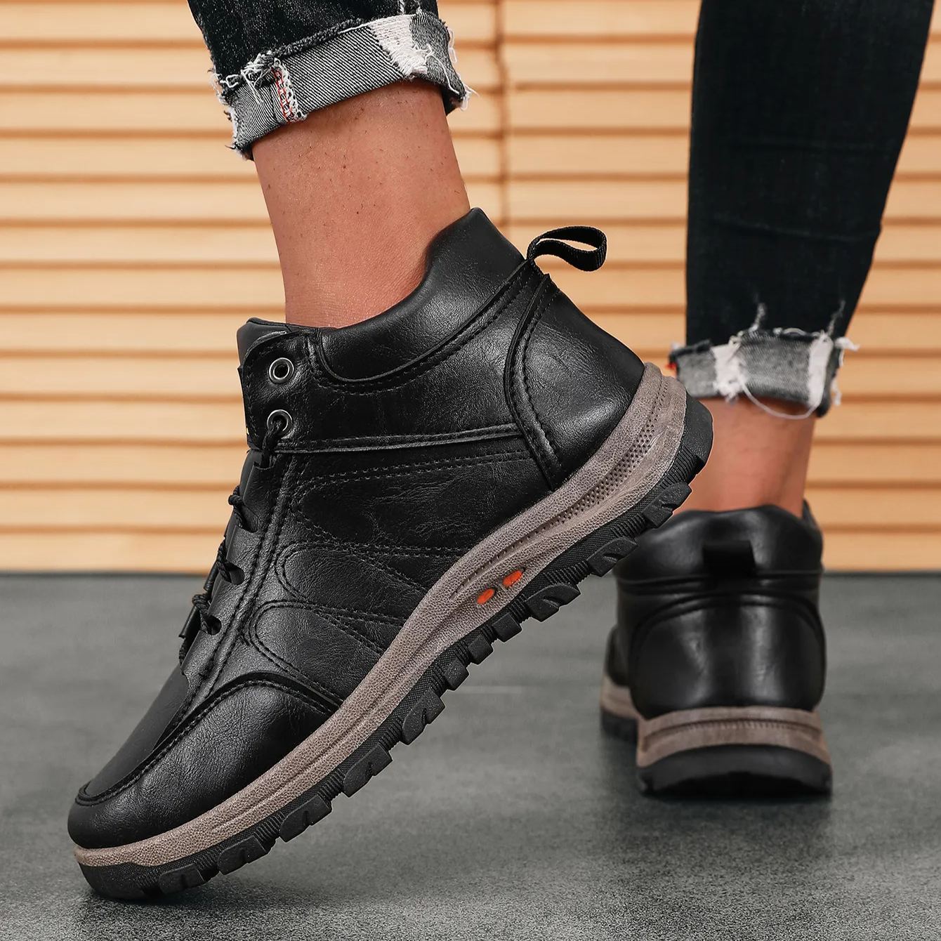 【🔥Dnes zľava 50 % – nenechajte si to ujsť】 Ergonomicky navrhnutá ortopedická obuv – kvalitná koža + ručné šitie 👞