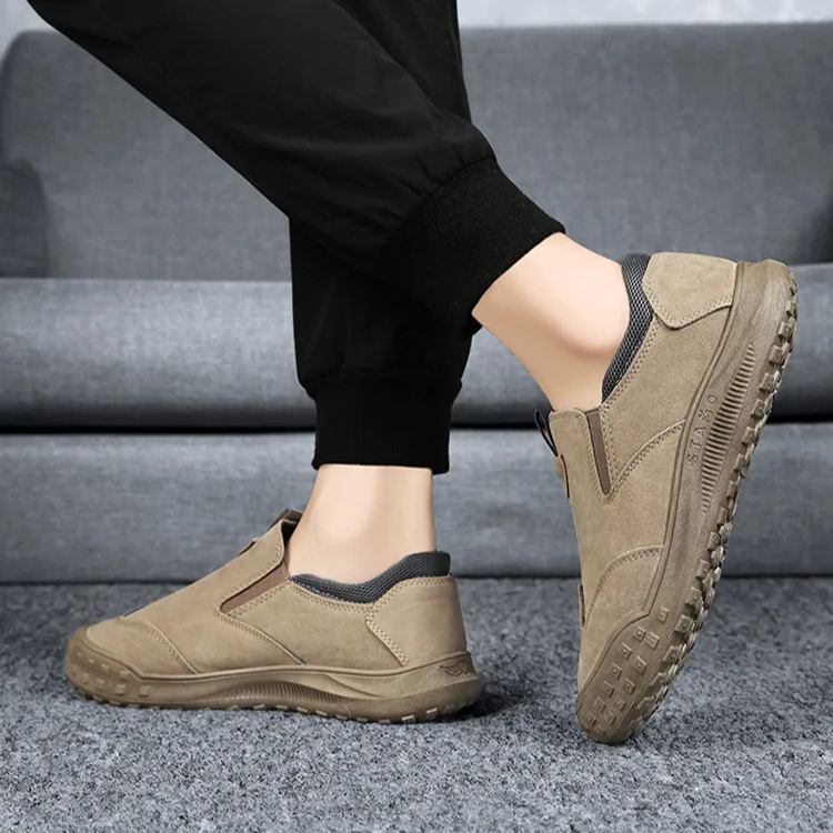 【🔥Dnes zľava 50 % - nepremeškajte to】 Ergonomicky navrhnutá ortopedická obuv - zimná vlnená podšívka + ručne šité 👞