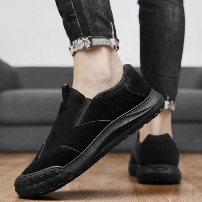 【🔥Dnes zľava 50 % - nepremeškajte to】 Ergonomicky navrhnutá ortopedická obuv - zimná vlnená podšívka + ručne šité 👞