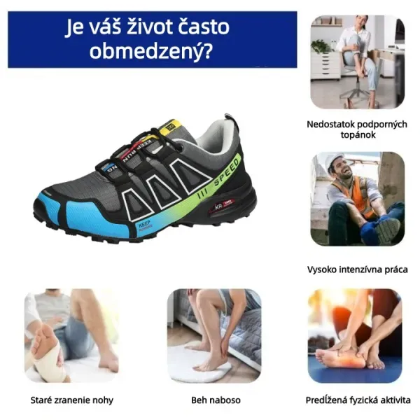 [⏰50% zľava dnes - nenechajte si to ujsť] Ergonomické turistické topánky - Vysokokvalitná koža + Ručne šité 👞 (Jediný originálny produkt v tomto obchode, všetky ostatné sú falzifikáty)