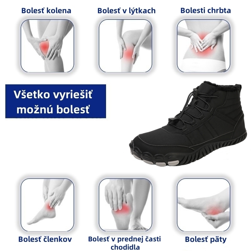 🔥 (Posledný deň) 50% zľava 🎁 Zimná teplá ortopedická obuv - Účinne zmierňuje bolesti nôh - Ergonómia