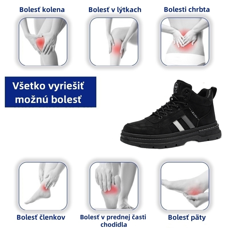 (🔥50% zľava na posledný deň - nepremeškajte to) Ergonomicky navrhnutá ortopedická obuv - ľahko sa zbavíte bolesti nôh👞