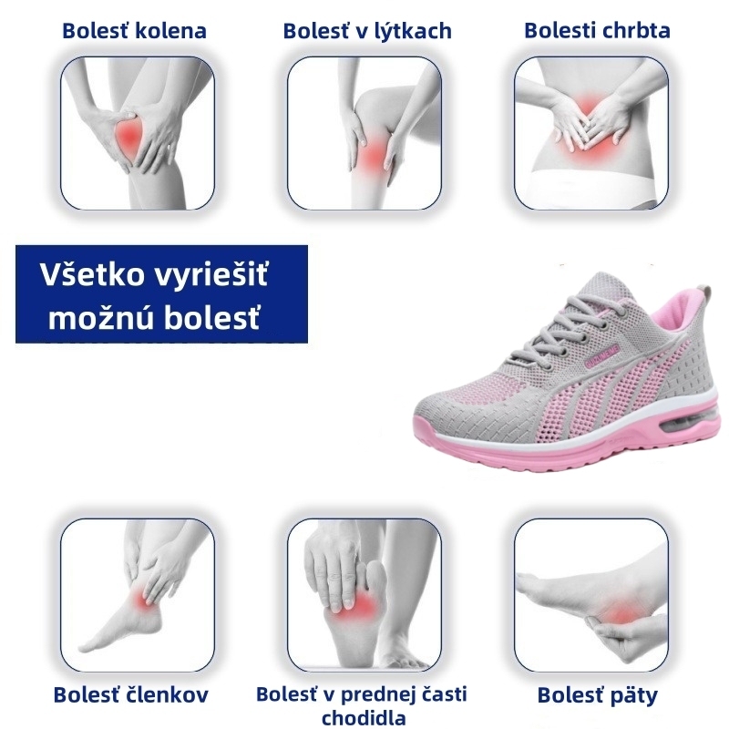 【🔥50% zľava - len dnes】Dámske ortopedické bežecké topánky - priedušné, protišmykové, zmierňujú bolesti nôh👞