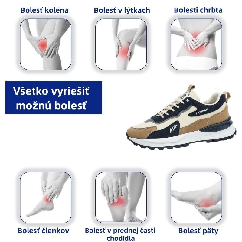 (🔥50% zľava na posledný deň - nepremeškajte to) Ergonomicky navrhnutá ortopedická obuv - ľahko sa zbavíte bolesti nôh👞