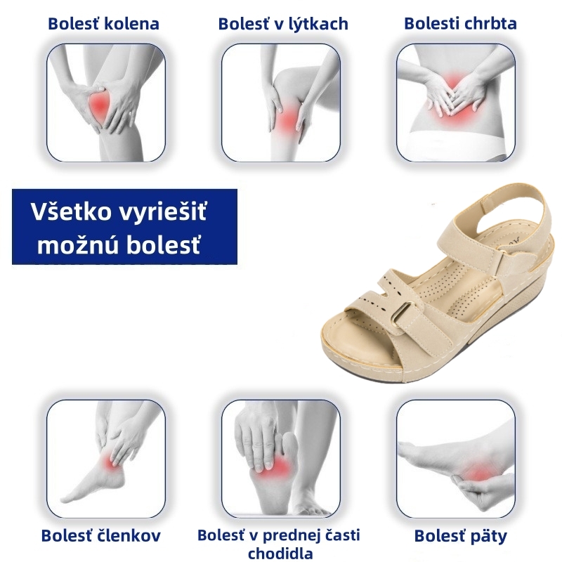 🔥Len jeden deň​​ 50% zľava - Letné ortopedické sandále - Ergonomický dizajn✅ Urobte chôdzu pohodlnejšou