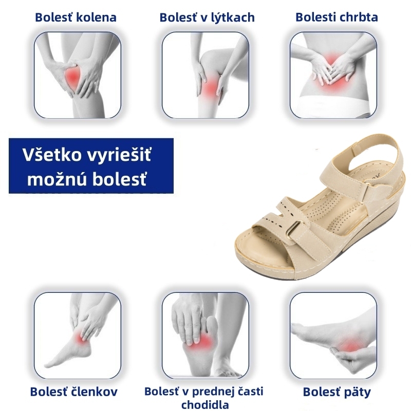 🔥Len jeden deň​​ 50% zľava - Letné ortopedické sandále - Ergonomický dizajn✅ Urobte chôdzu pohodlnejšou