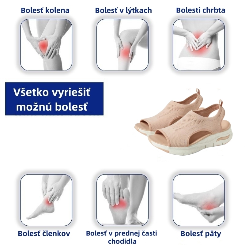 🔥 Časovo obmedzená 50% zľava - ⏰ Letné pohodlné sandále - Zmierňujú bolesti nôh a chrbta - Ergonomický dizajn