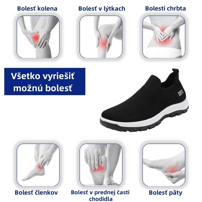 🔥 50% zľava na obmedzený čas - nepremeškajte túto príležitosť ⏰ Pohodlná ortopedická obuv 👞 - Zmiernite bolesti nôh a chrbta - Ergonomický dizajn