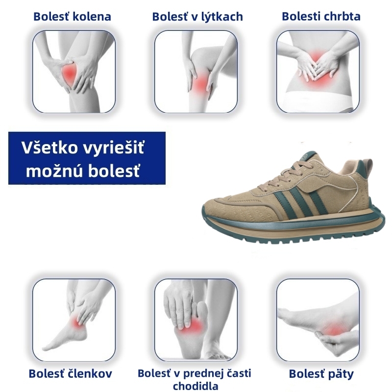 (🔥50% zľava dnes - nenechajte si to ujsť) Ergonomicky tvarovaná ortopedická obuv - ľahko sa zbavte bolesti nôh👞