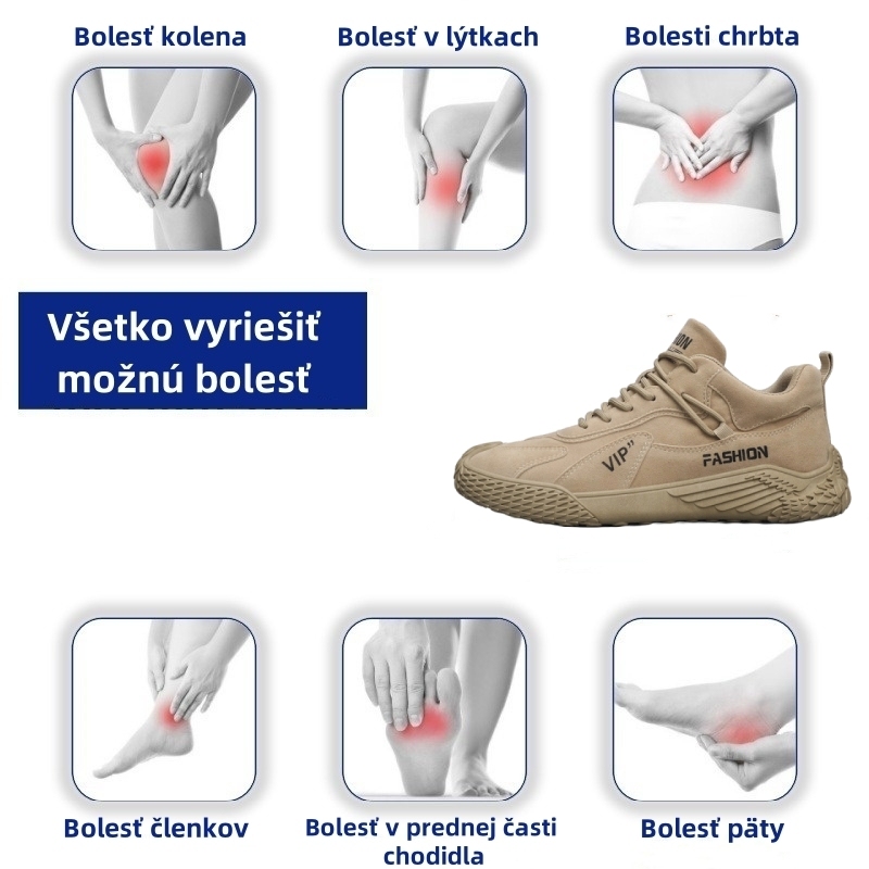 [⏰Časovo obmedzená zľava 50% - nepremeškajte] Ergonomicky navrhnutá ortopedická obuv - kvalitná koža + ručné šitie 👞