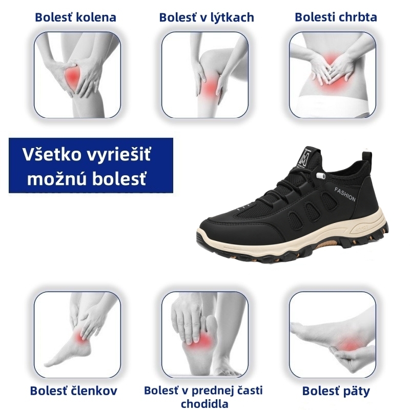 🔥 Časovo obmedzená zľava 50 % (posledný deň) - ⏰ Pohodlná turistická obuv - Zmierňuje bolesti nôh a chrbta - Ergonomický dizajn