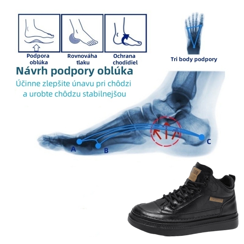 (🔥Halloween🎃50% zľava - nepremeškajte ju) Ergonomicky navrhnutá ortopedická obuv - ľahko sa zbavíte bolesti nôh👞